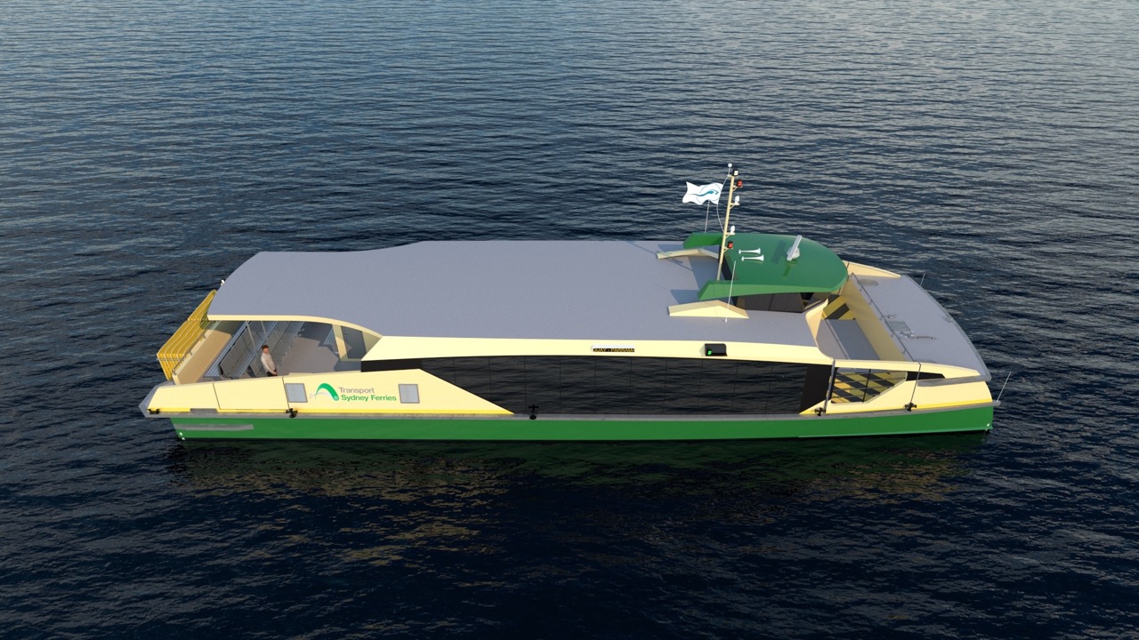 Seven new Australian-made ferries to take to Parramatta River